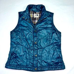 The North Face Teal Puffer Vest